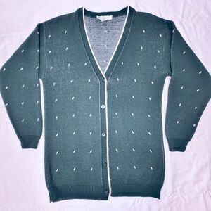 80’s Girl Scouts Oversized Cardigan size medium